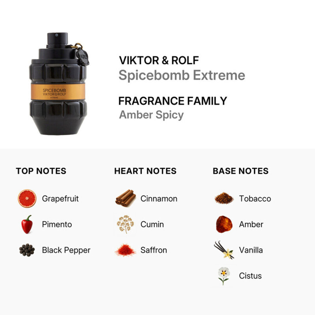 Viktor & Rolf Spicebomb Extreme Eau de Parfum for Men, 100ml