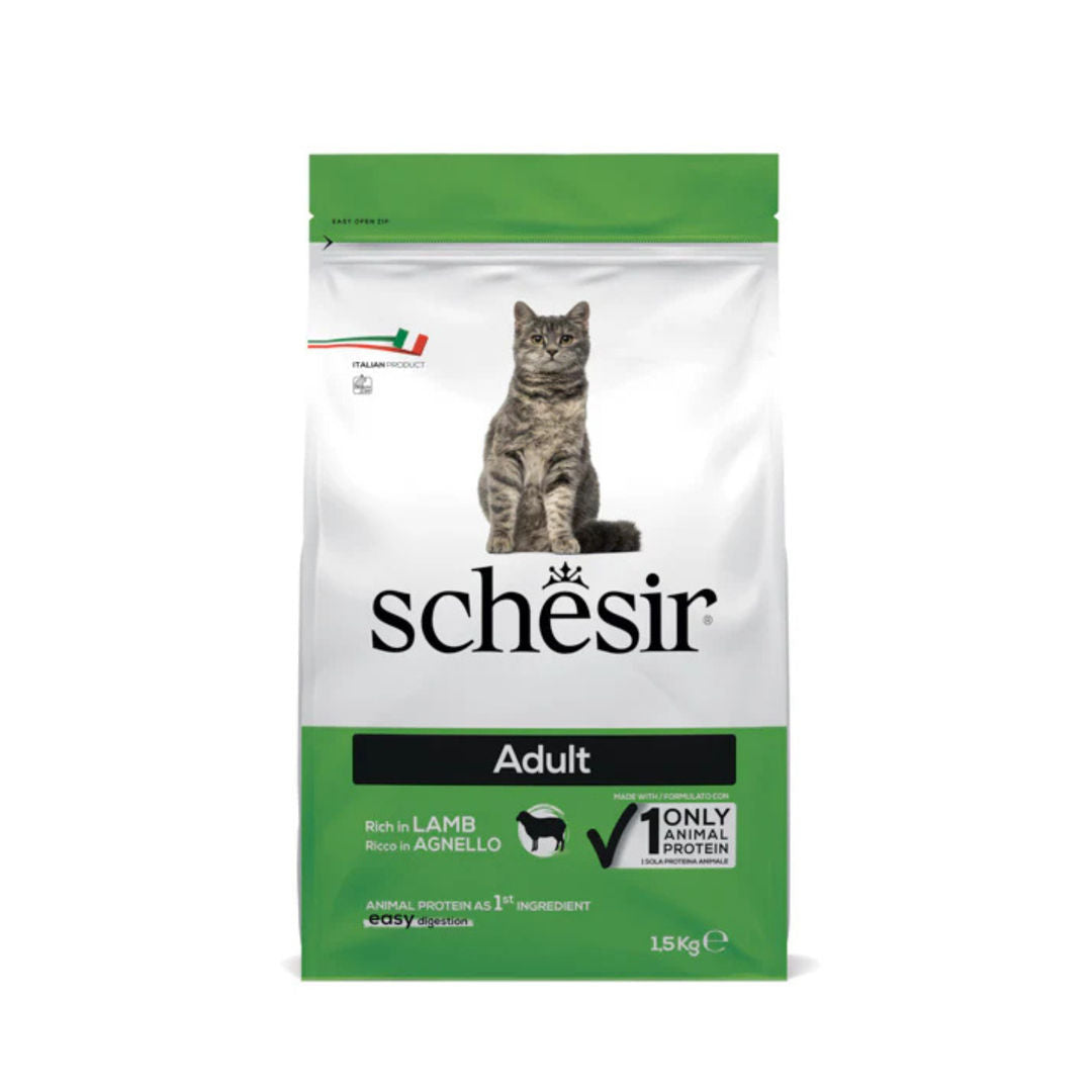 Schesir Cat Dry Food Maintenance For Adult Cat, 1.5kg