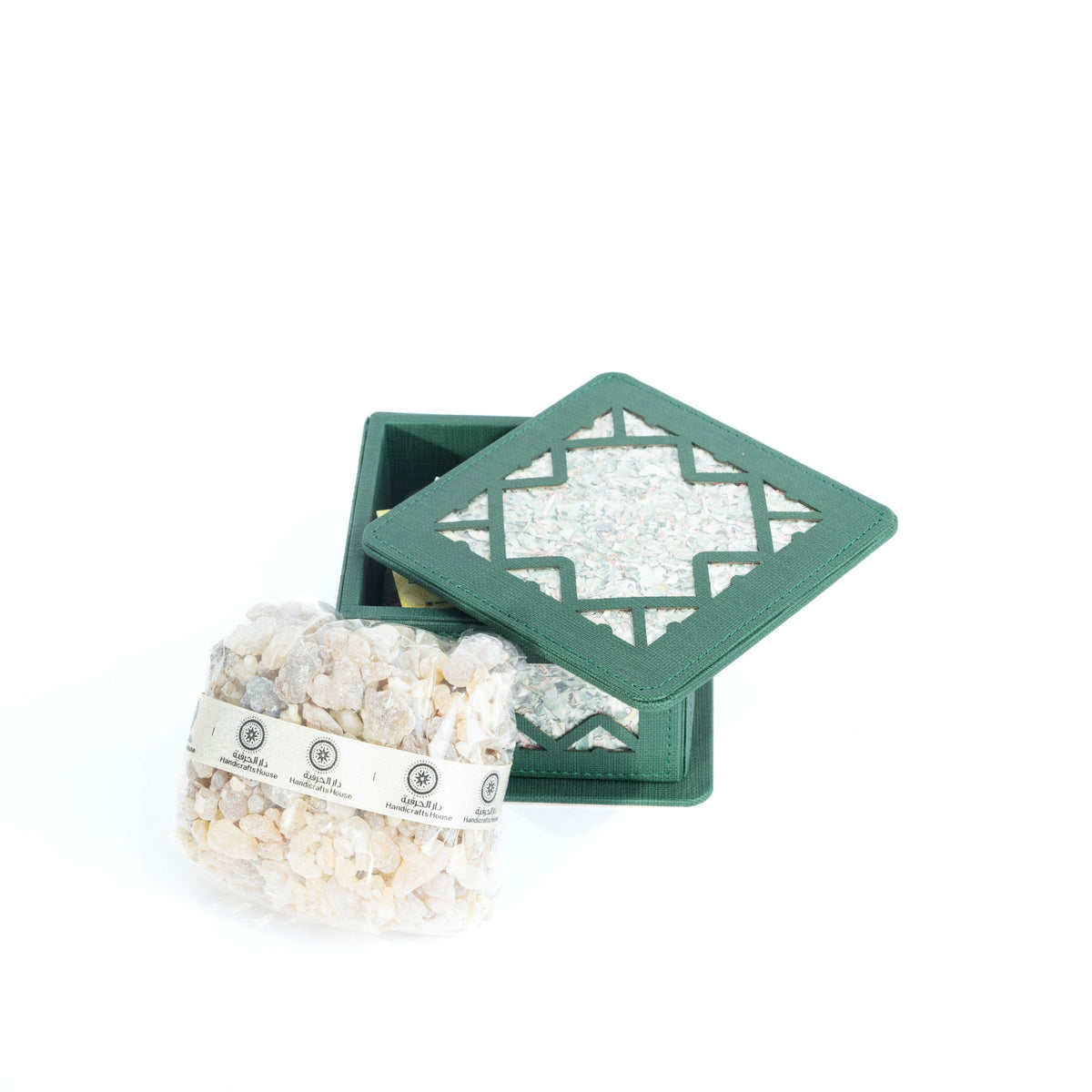 Frankincense in Small Leather Box (SM), Assorted Colors