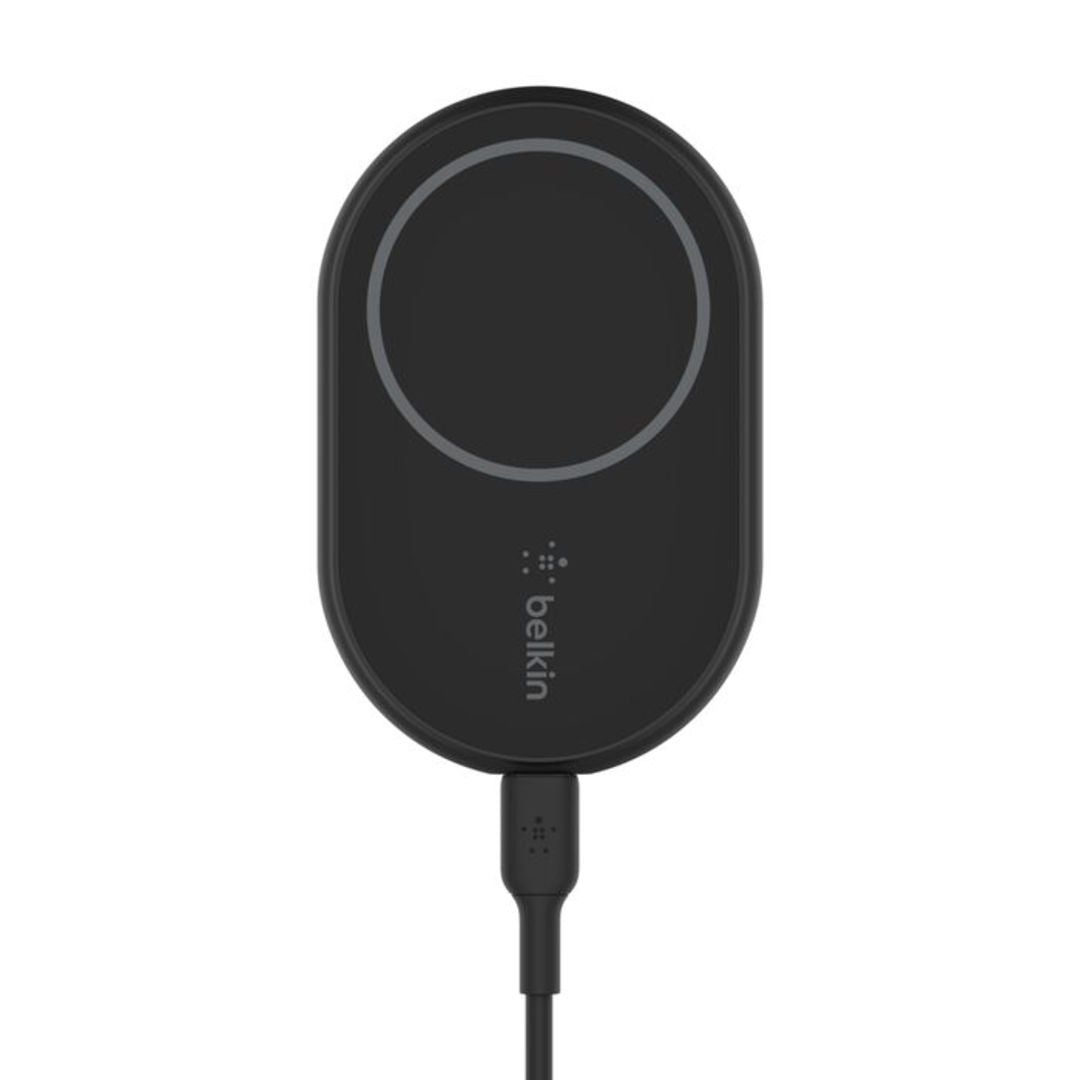 Belkin Magnetic Wireless Car Charger 10W, MagSafe Compatible, Cigarette Lighter Adapter Not Included, Black