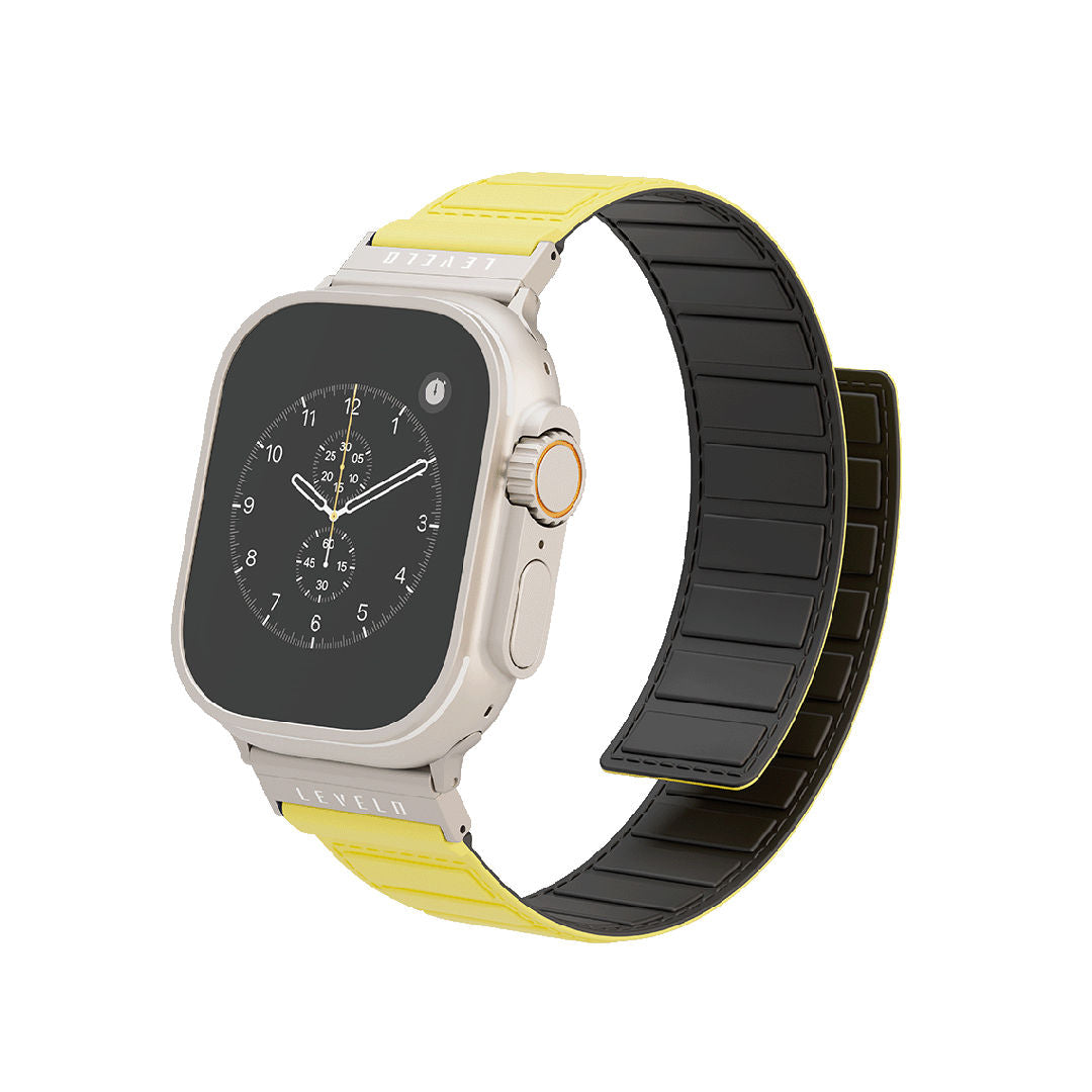 Levelo Vogue Magnetic Silicone Watch Strap