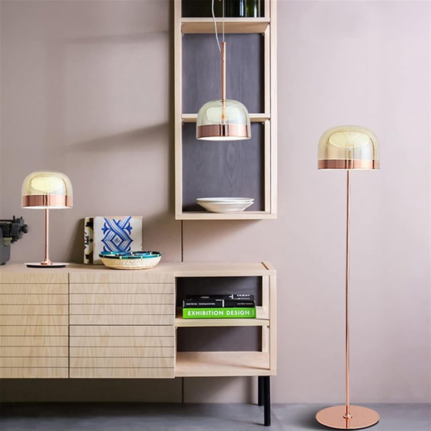 Rise Floor Lamp, Metal Gold