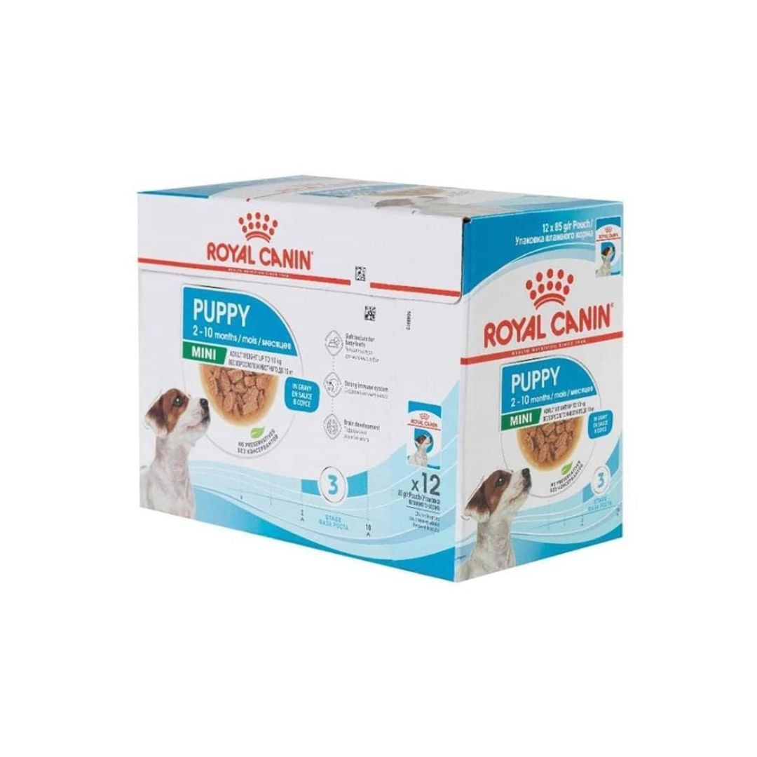 Royal Canin Mini Puppy Wet Dog Food In Gravy, 85gm, Pack of 12