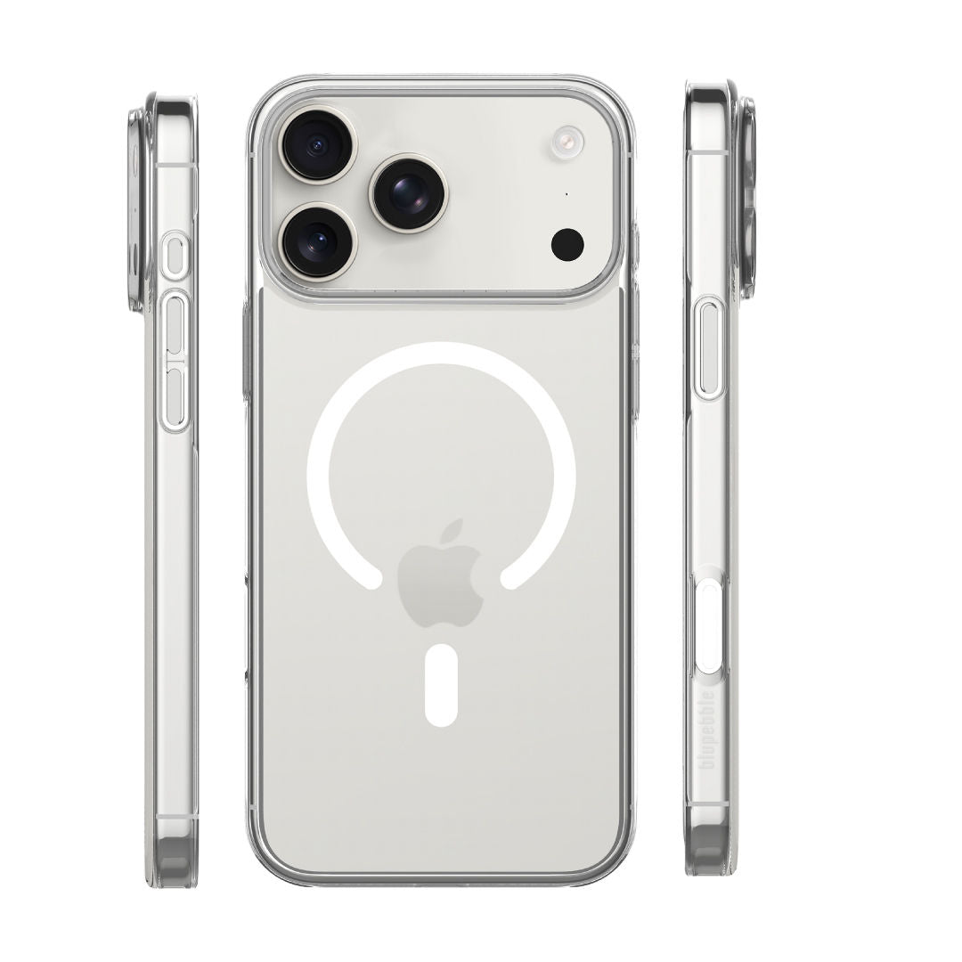 Blupebble Crystal Guard Case with MagSafe Alignment for iPhone 18 Pro and 18 Pro Max, Clear