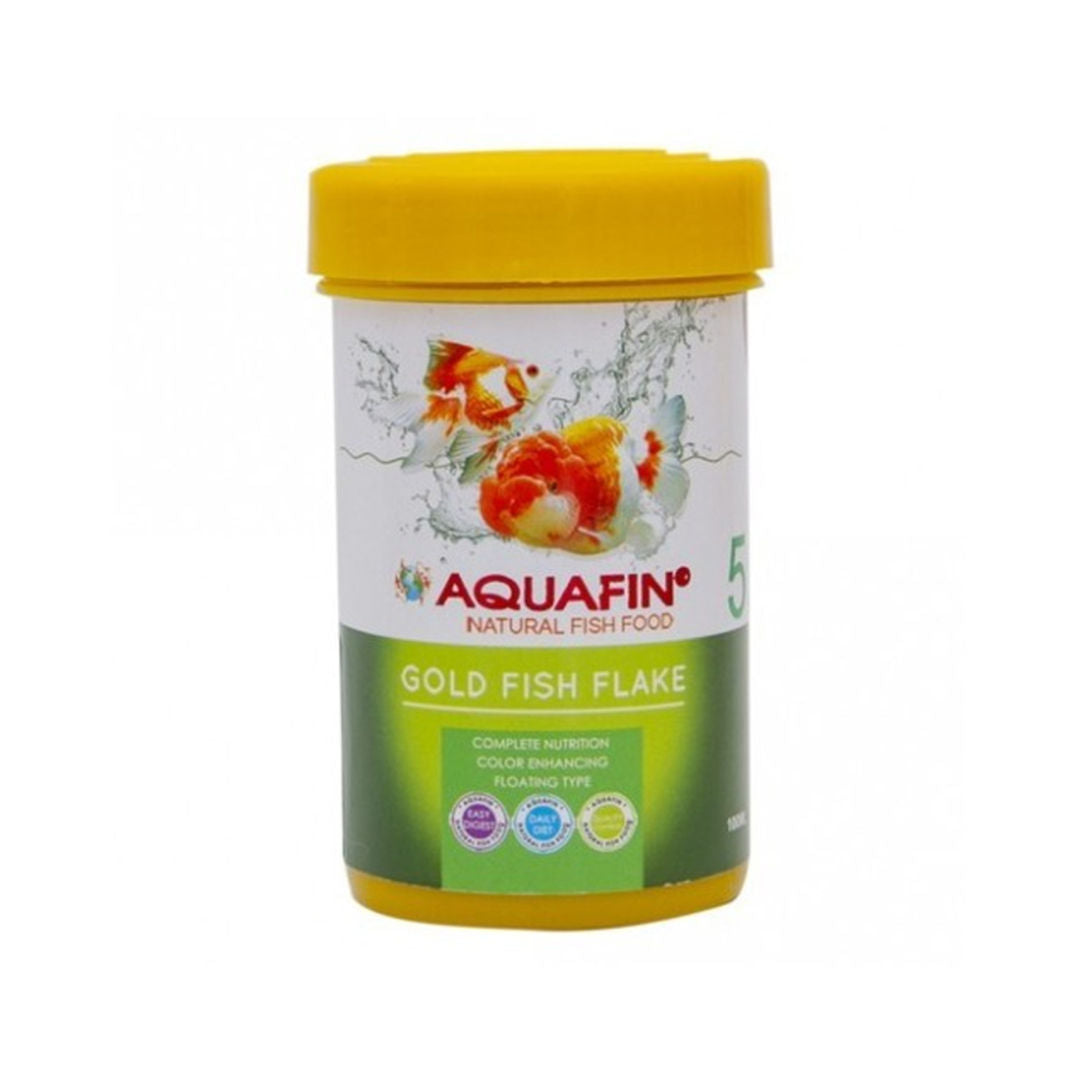 KW Zone Aquafin Goldfish Flake Natural Colour Enhancing Staple Food for Aquarium Fish