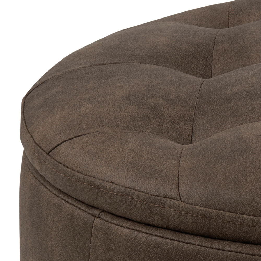 Retina Ottoman Preston Fabric, 60x35cm