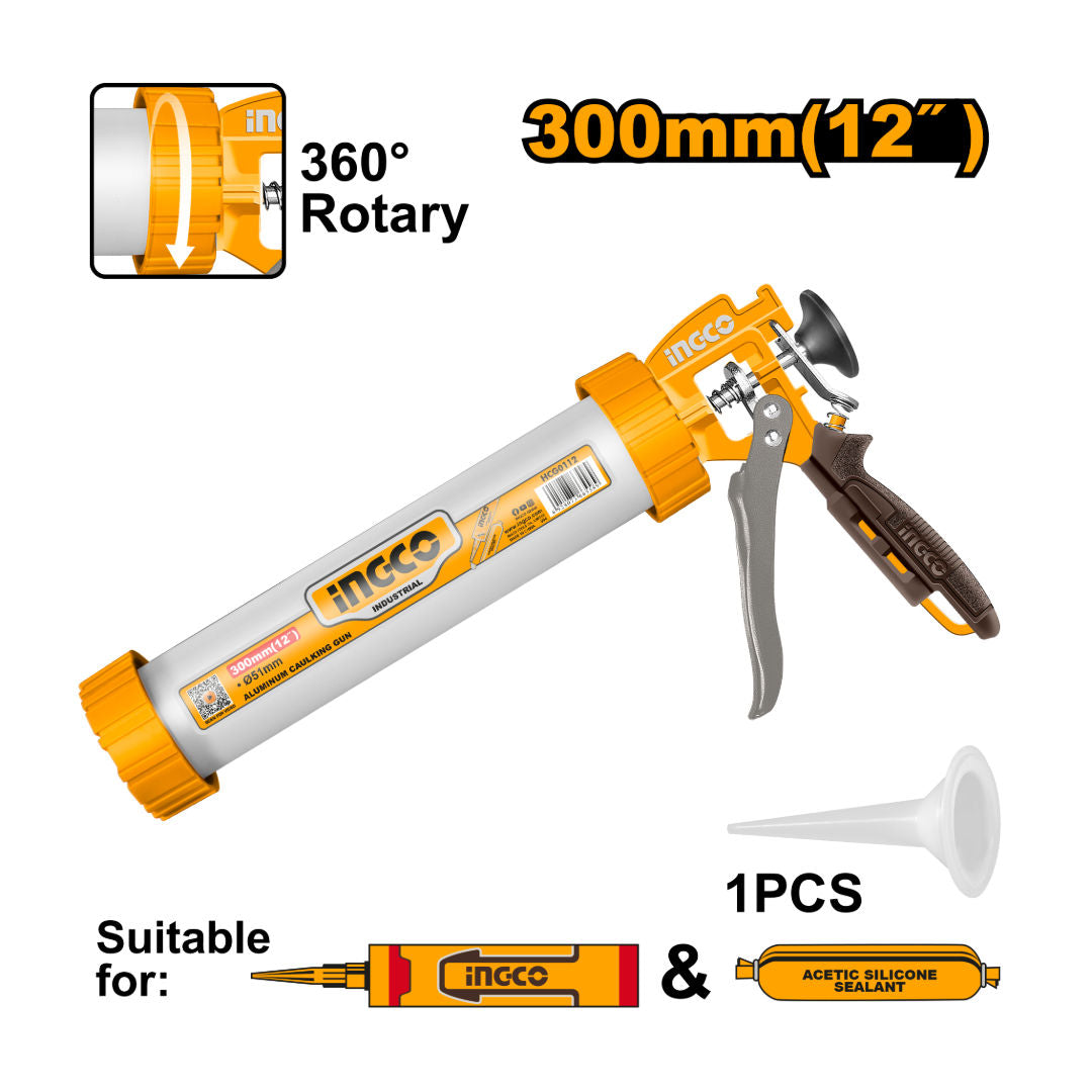 INGCO Aluminum Caulking Gun