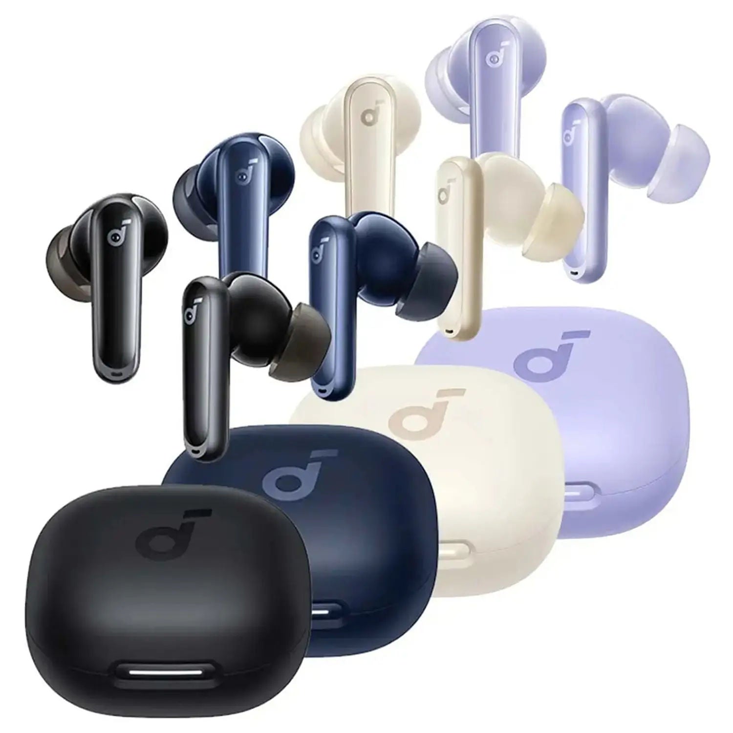 Anker Soundcore P40i TWS Earbuds, Adaptive ANC, 60H Playtime, BassUp, 2-in-1 Case