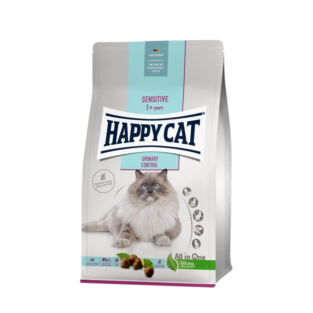 Happy Cat Care Urinary Control Dry Cat Food for Cats, 1+ Year Old