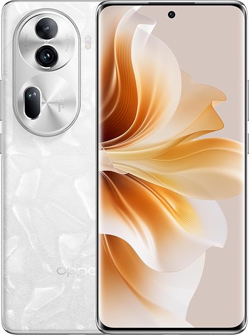 Oppo Reno 11 Pro 5G 6.7" 120Hz AMOLED Display, 12GB RAM, 512GB Storage, Pearl White