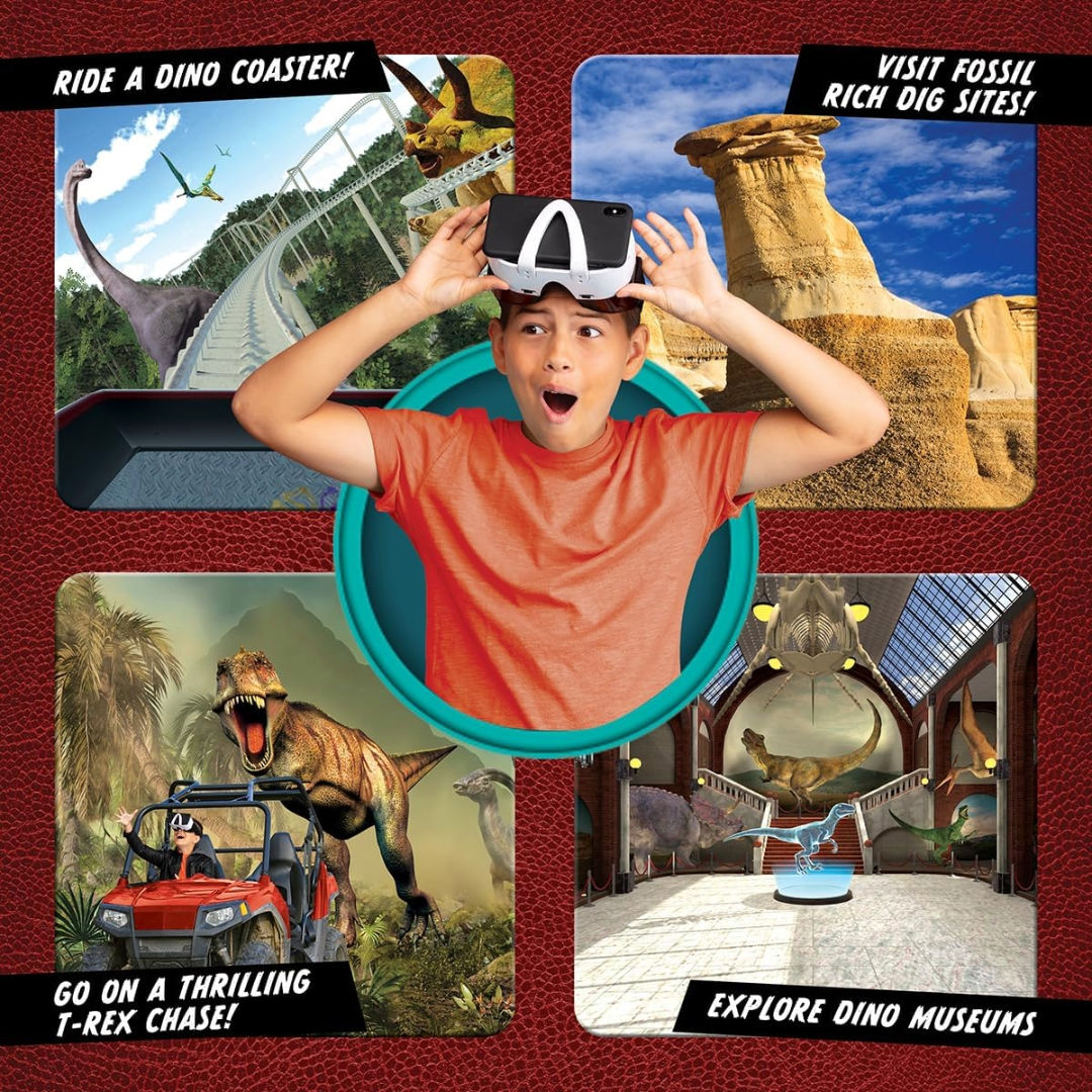 Abacus VR Dino-Dig STEAM Interactive Activity Set, 8+ Years