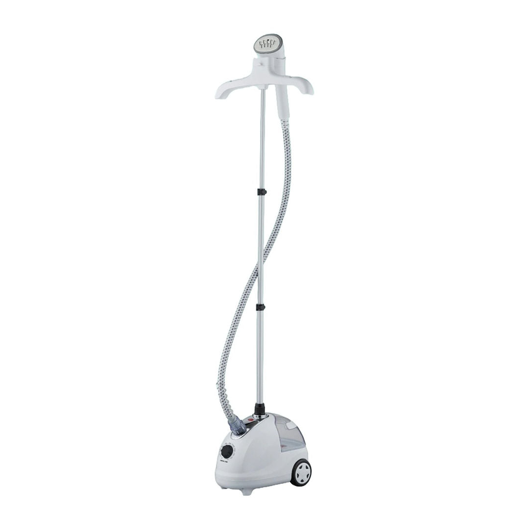 Green Lion Garment Steamer, 10 Modes Steam, Mist Output 35g/min, 2000W, 1.8L Removable Water Tank, White
