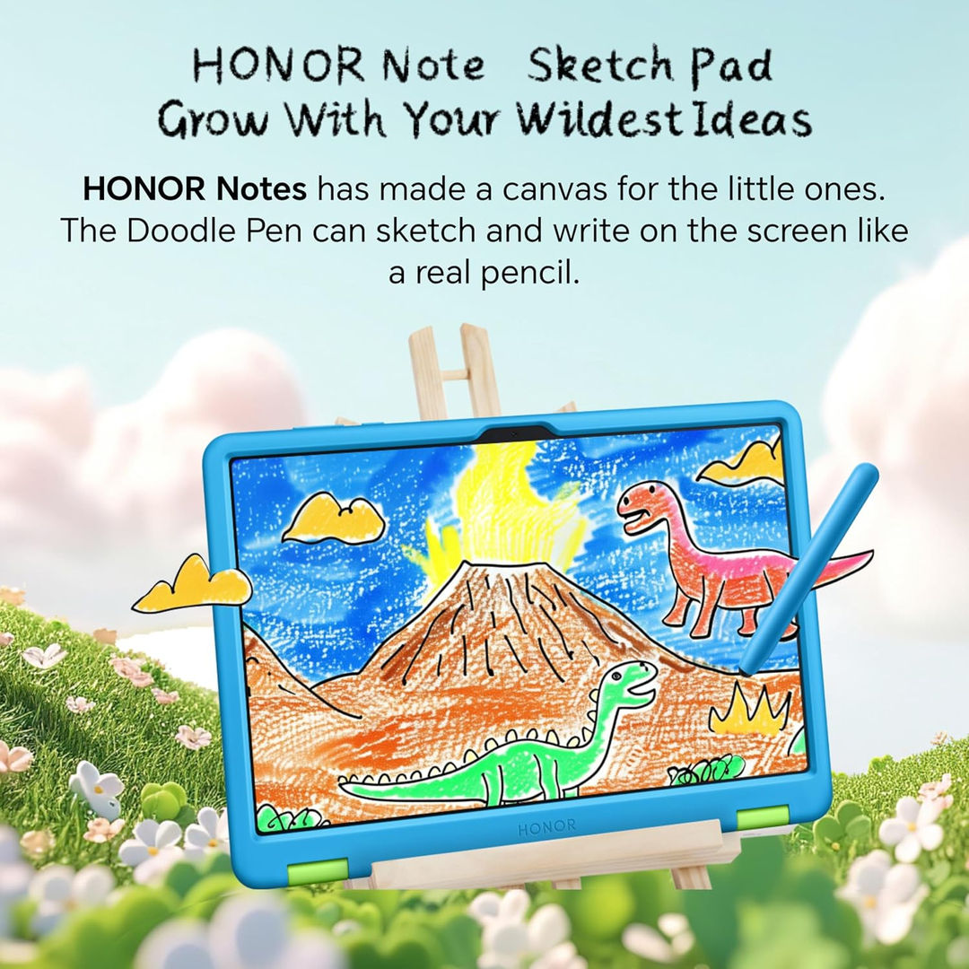 HONOR Pad X8a Kids Edition Wi-fi Tablet, 4GB RAM 128 GB ROM, 27.94cm(11") FHD Eye Comfort Display, 90Hz Refresh Rate, Parental Control, Kids Protective Case, Android 14, 4 Speakers, Grey
