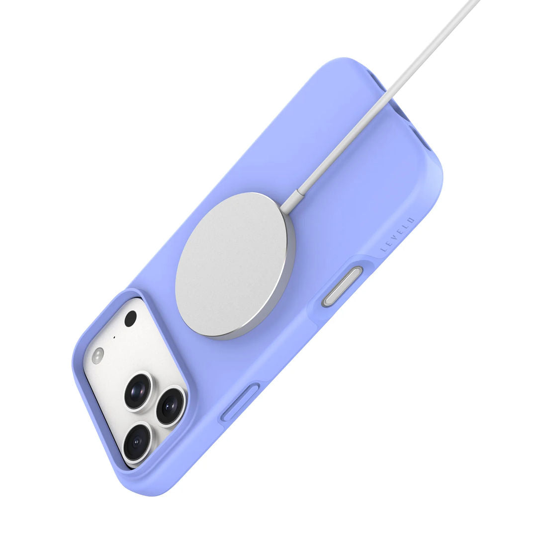 Levelo Dale MagSafe TPU + PC Solid Case for iPhone 18 Pro / 18 Pro Max, Blue