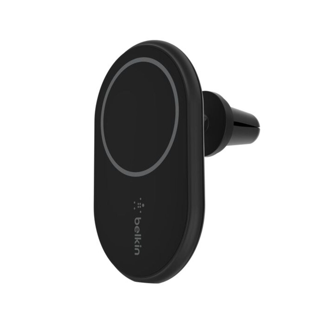 Belkin Magnetic Wireless Car Charger 10W, MagSafe Compatible, Cigarette Lighter Adapter Not Included, Black