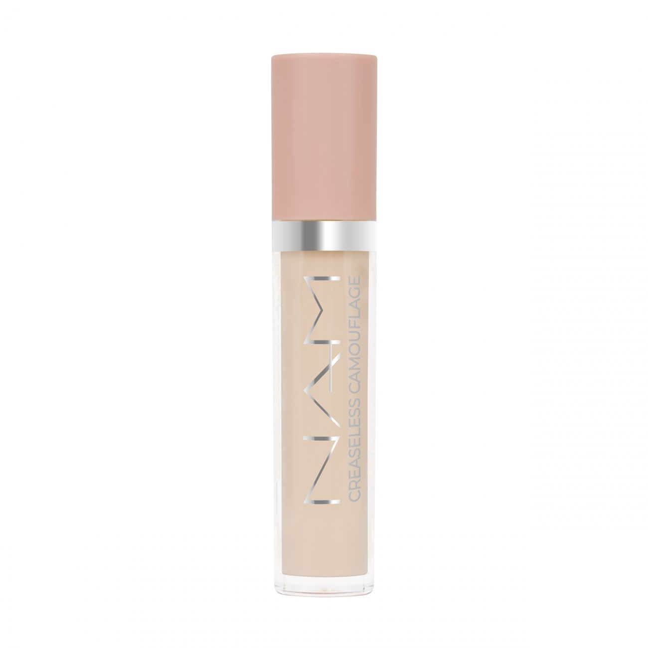 NAM Creaseless Camouflage Corrector, High-Coverage, Crease-Resistant Liquid Concealer