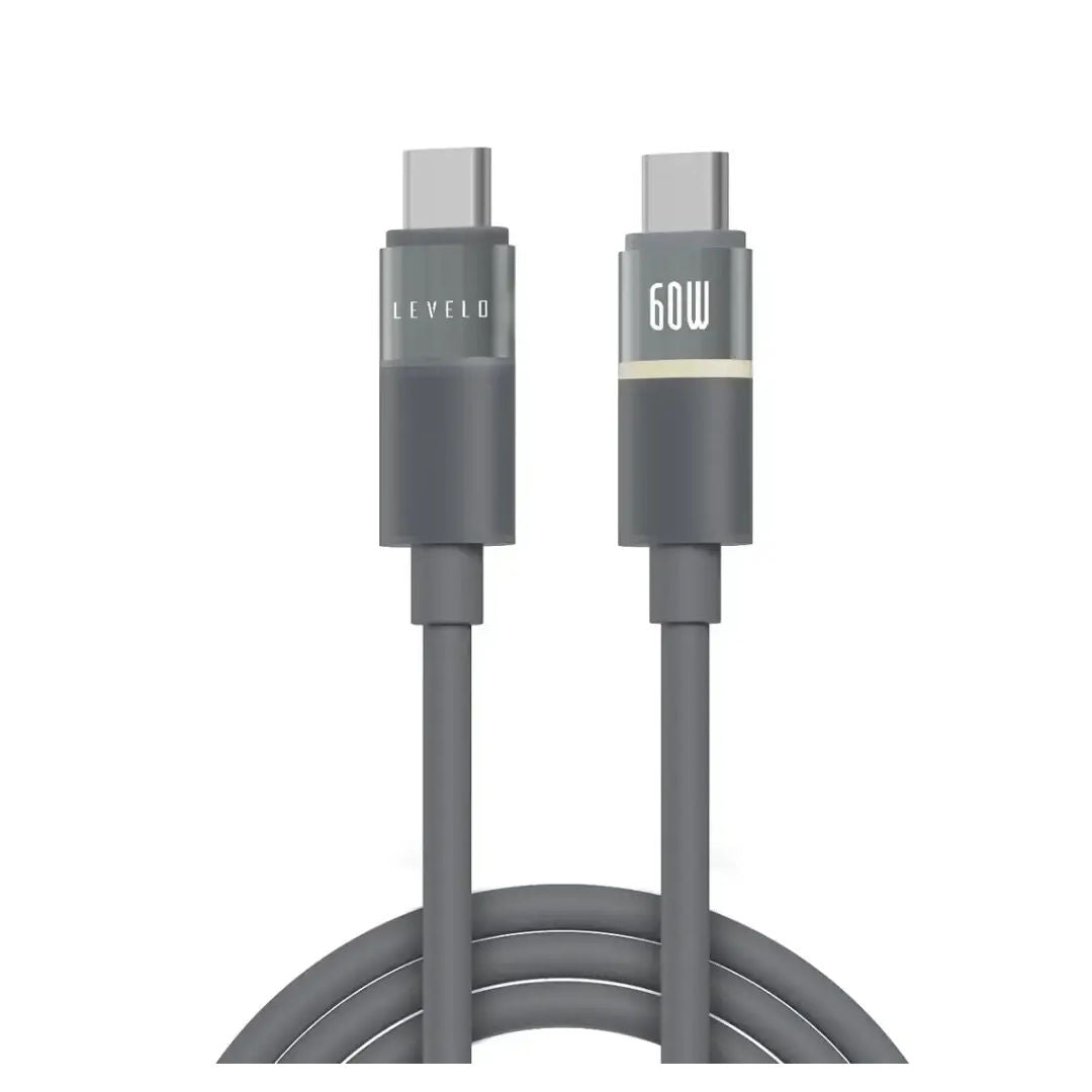 Levelo Luno Type C to Type C Cable, 1m, PD 60W