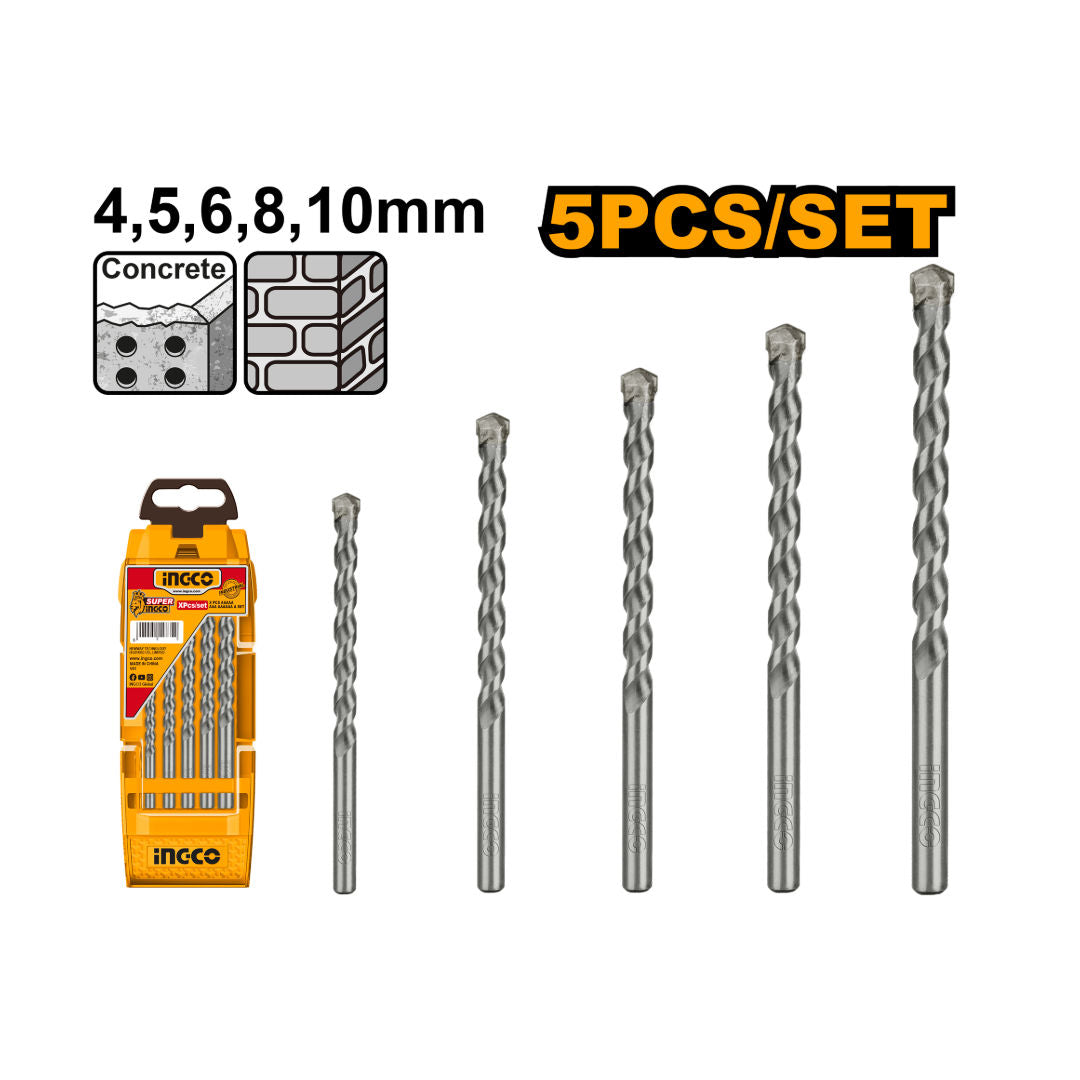 مجموعة مثقاب حجري من 5 قطع من INGCO