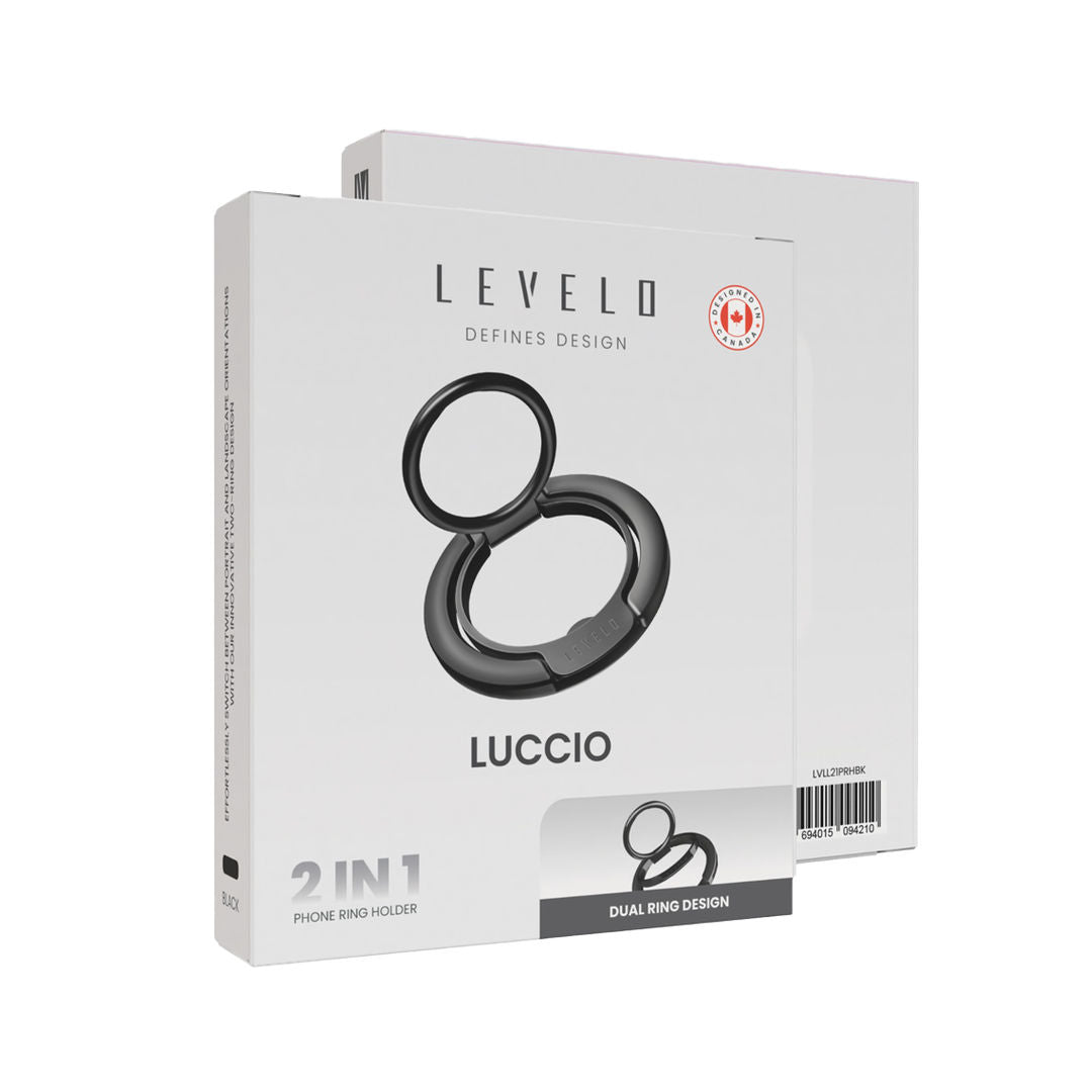 Levelo Luccio 2 in 1 Phone Ring Holder