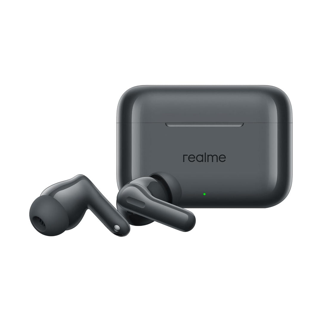 Realme Buds T200 True Wireless Earbuds With ANC, 12.4mm Dynamic Bass Drivers