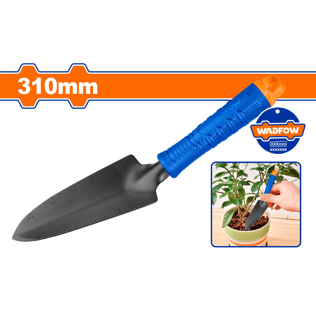 مجرفة WADFOW، شفرة مطلية بالمسحوق مع مقبض PP