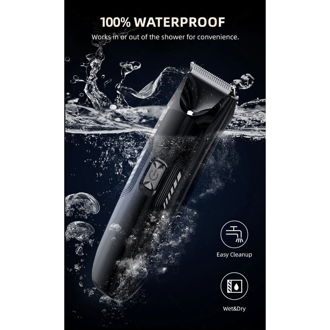 ENCHEN Spark 3 Cordless Body & Groin Hair Trimmer, Waterproof, 4 Guide Combs, USB Rechargeable