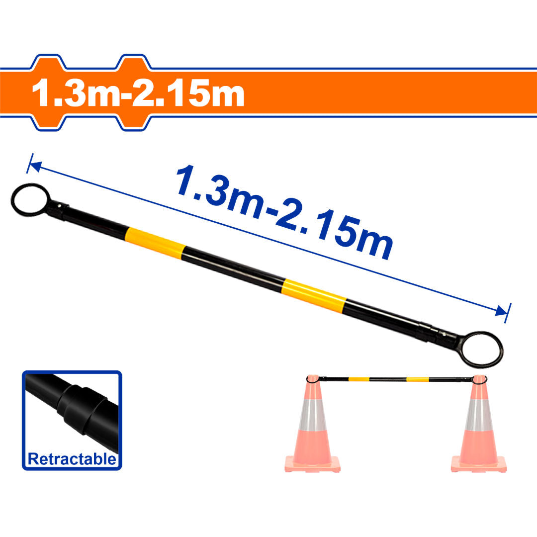 WADFOW Retractable Traffic Cone Bar
