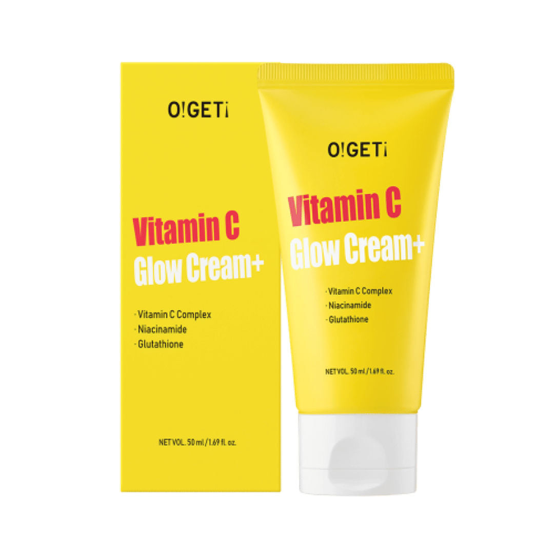 O!GETi VitaminC Glow Cream Plus, Brightening Hydration Moisturizer, 50ml