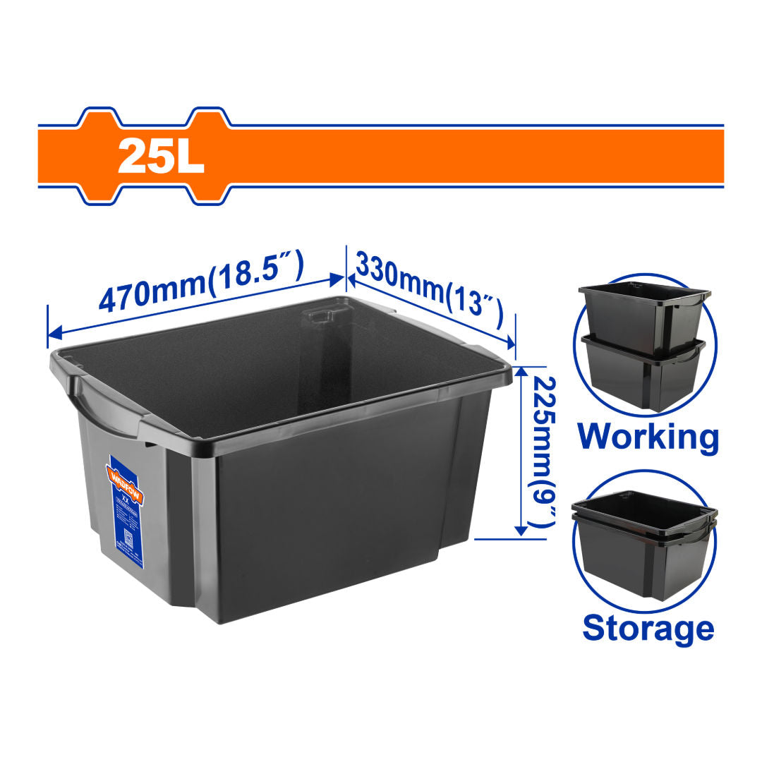 WADFOW Plastic Storage Crate