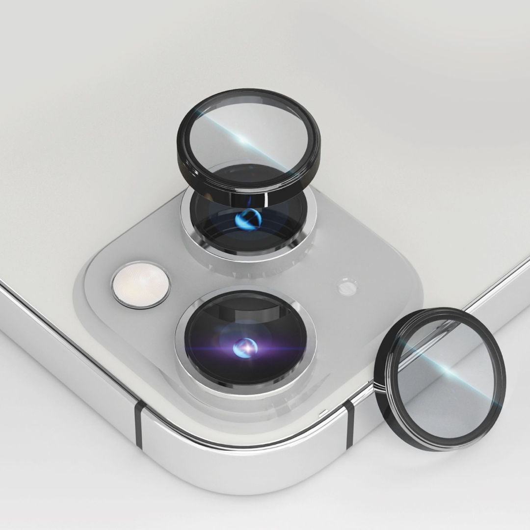 Levelo Lucent Duo 9H Hardness Camera Lens Protector For iPhone 14 & 14 Plus
