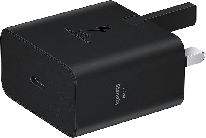 Samsung 25W USB-C PD Travel Adapter, Black, Model EPT 2510NBEGGB