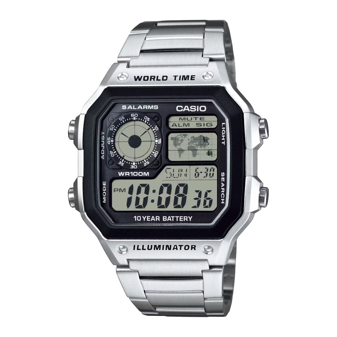 Casio Men's Digital Dial Watch, AE1200 Series