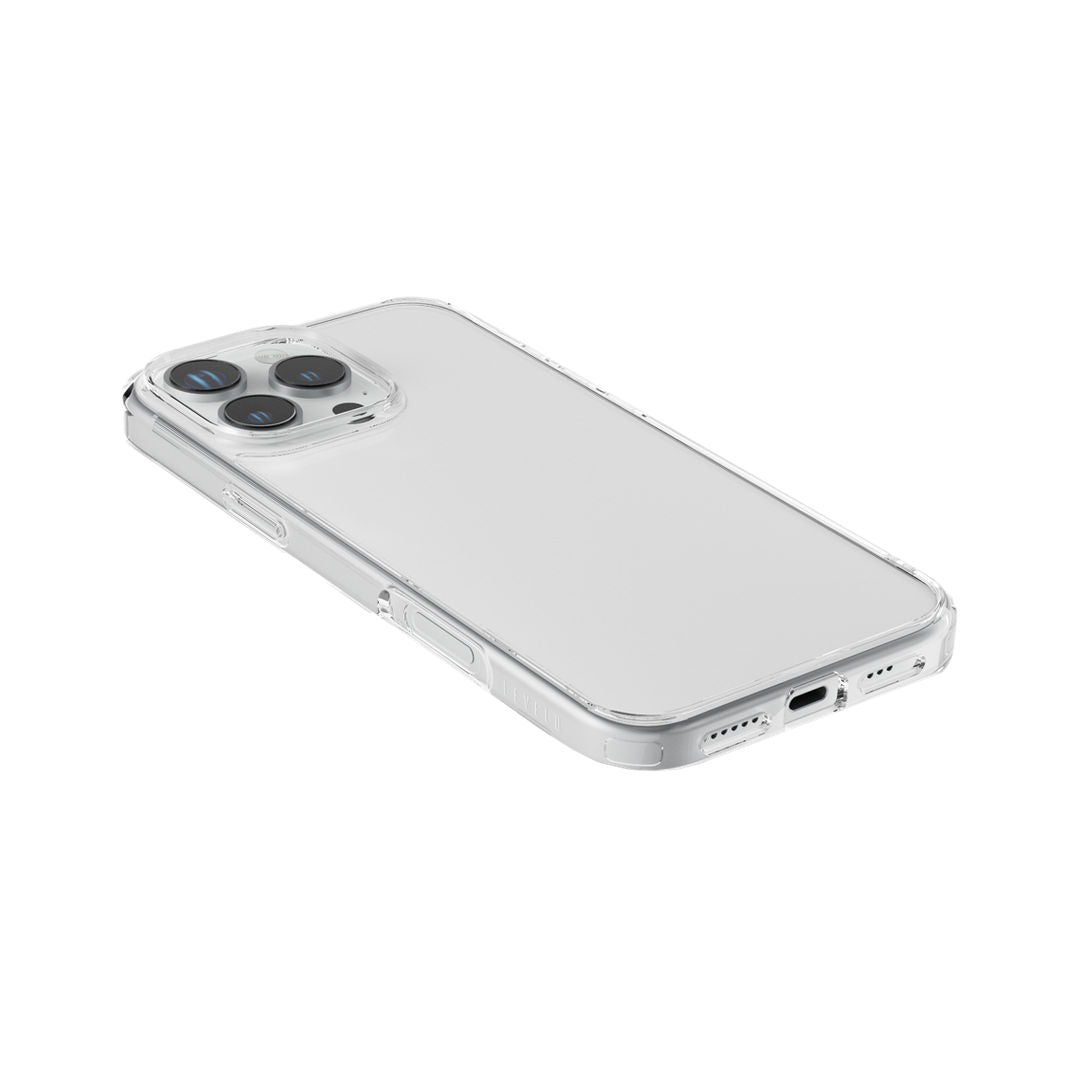 Levelo Clara Clear Case For iPhone 16 Series, Clear