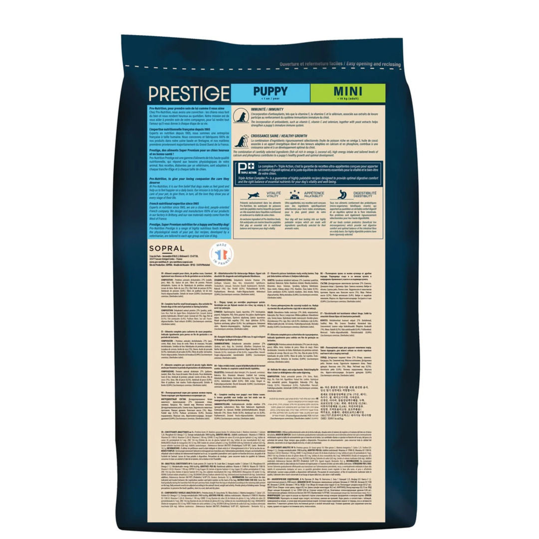 Pro Nutrition Prestige Puppy Mini 3Kg