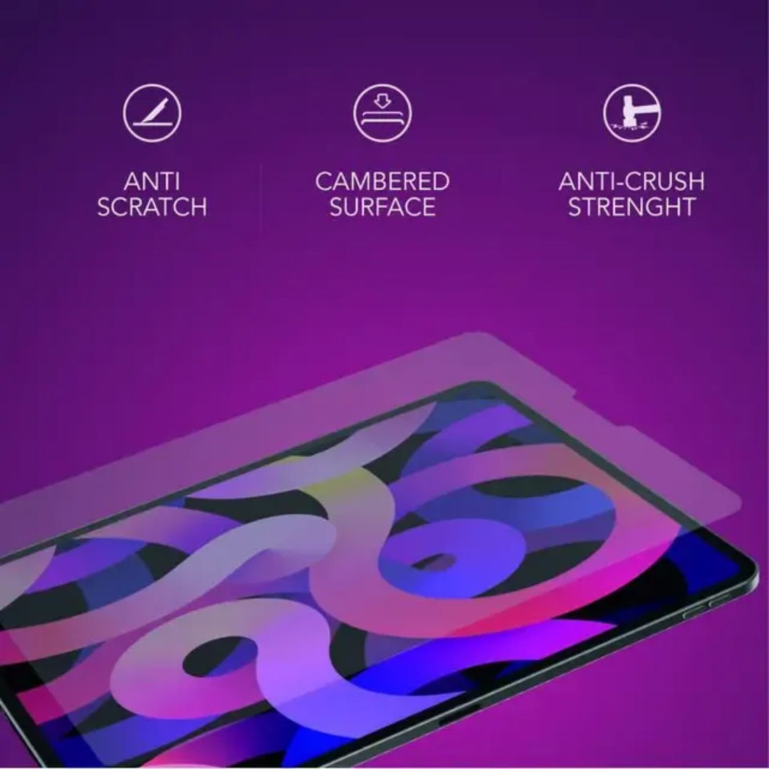 Levelo Laminated Crystal Clear Tempered Glass Apple iPad Screen Protector For iPad Pro-11" 2&3 2021 Model and 10th Gen 10.9" 2022 Model, Anti Crush Strength, Clear