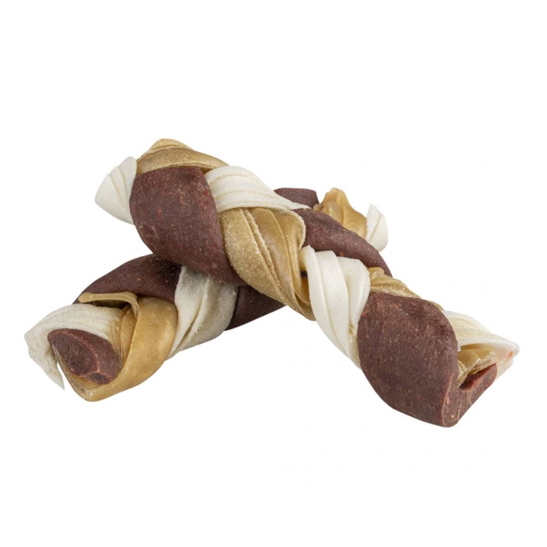 Duvo Twist'N Roll Twisters Beef, 25cm, L - 2Pieces