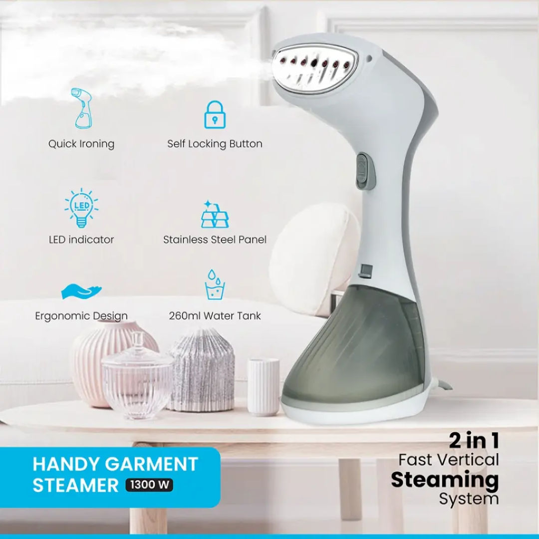 Pawa Handy Garment Steamer 1300W, Grey