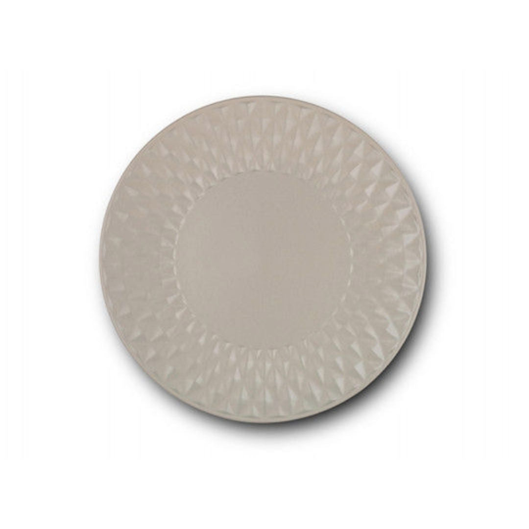 NAVA Stoneware Dinner Plate Soho Classic, Grey, 27cm