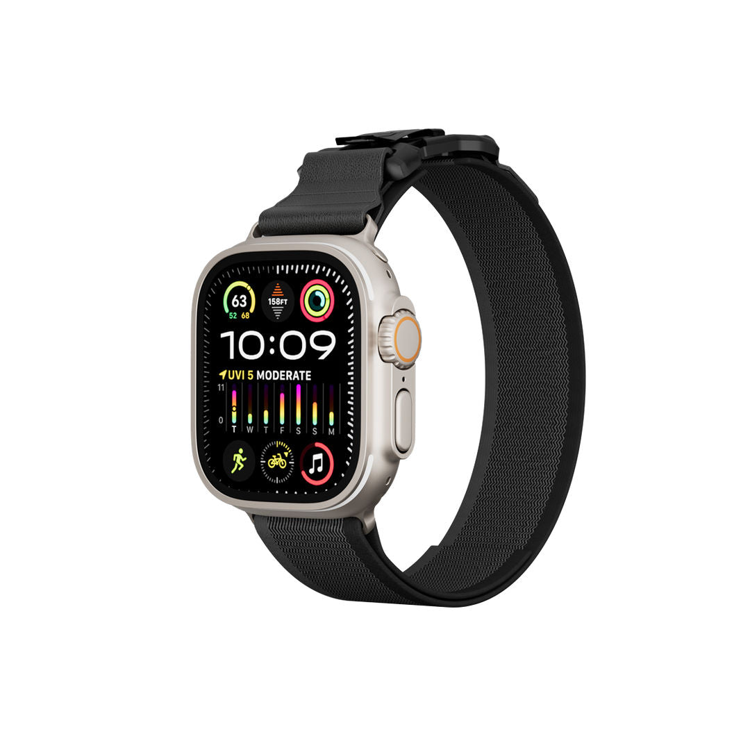 Levelo Rove Nylon Watch Strap With Metal Buckle