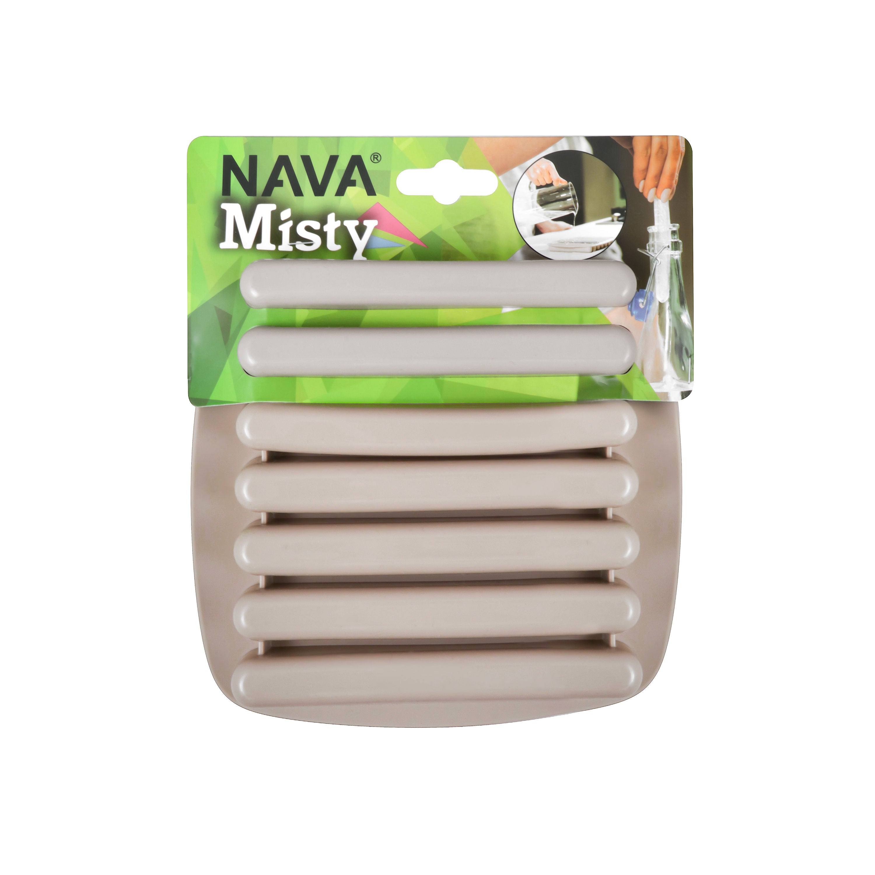 NAVA Silicone Ice Cube Tray, Misty, 17cm