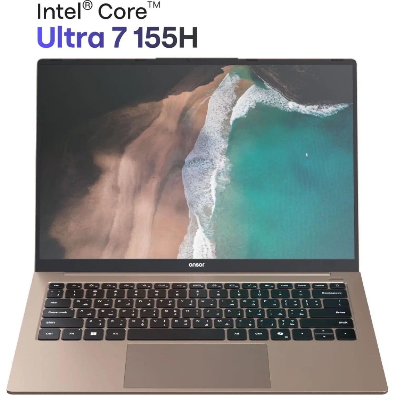 Onsor MOUJ 14 Ultra Laptop, 14-Inch QHD Intel Core Ultra 7 Laptop with Intel Arc Graphics
