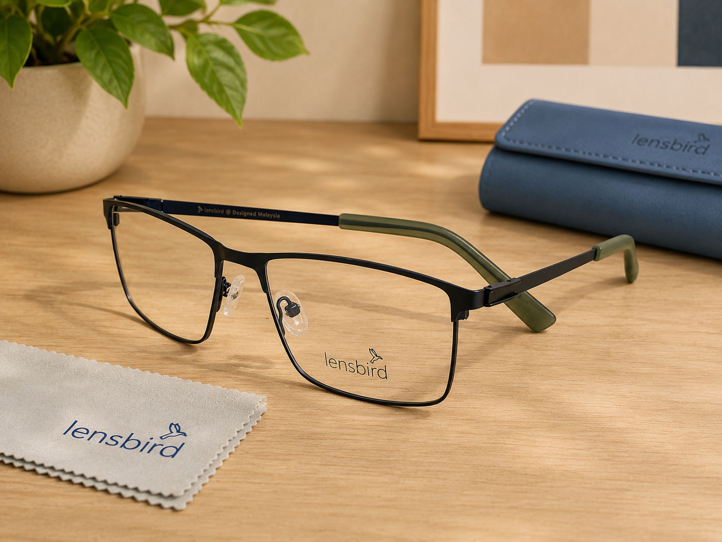 Lensbird Male Eyeglass, 57305C3