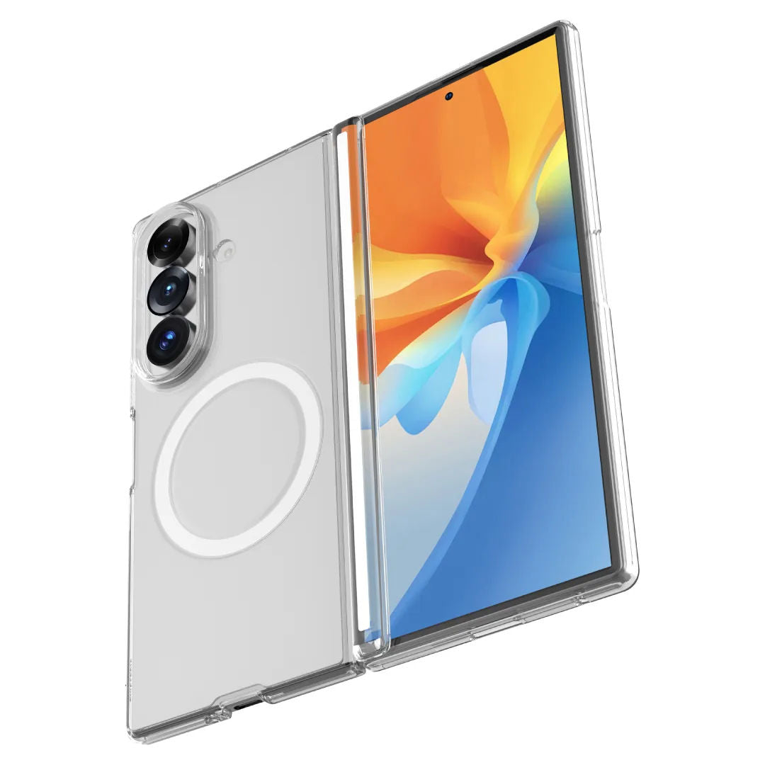 Blupebble Samsung Galaxy Fold 8 Ultra Hybrid Mag Case, Clear