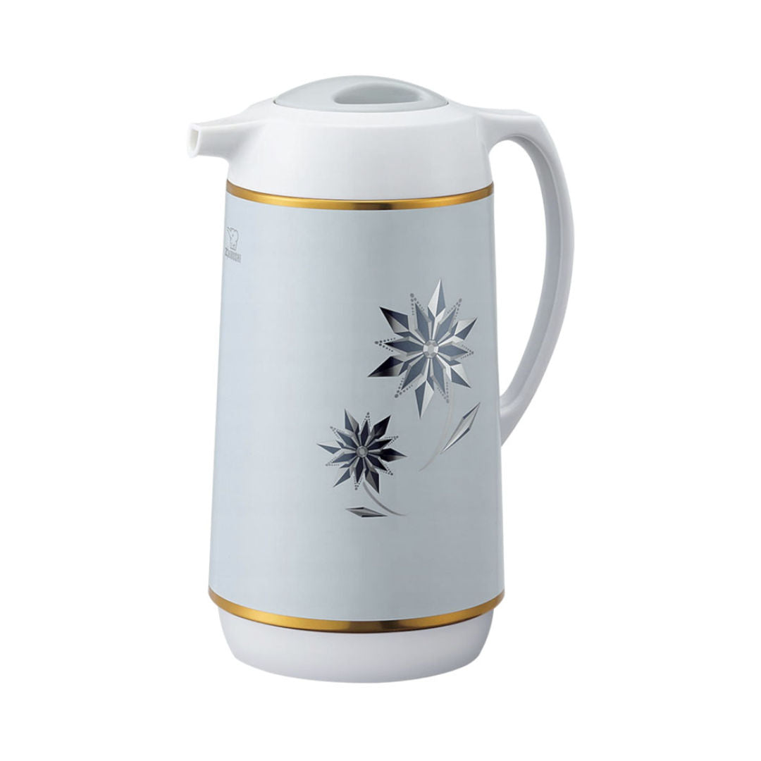 Zojirushi Handy Pot 1.0L Edelweiss, Glass Lined Vacuum Insulated Carafe