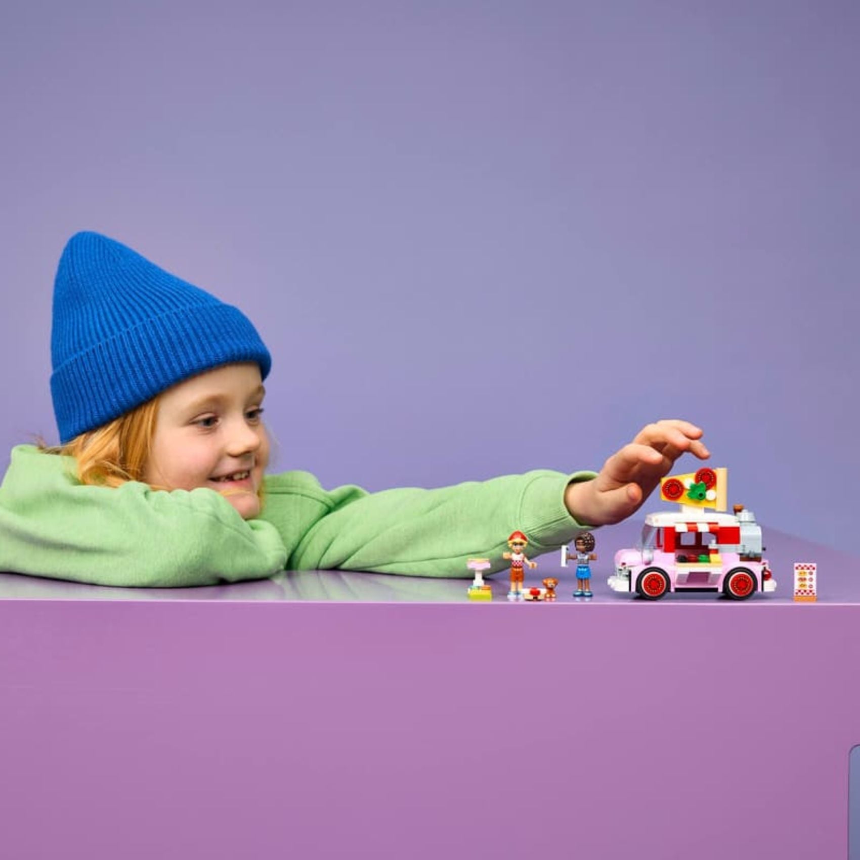 LEGO Friends 42694 Pizza Truck Building Toy Set, 190 Pieces for Girls and Boys Ages 6 Years and Above