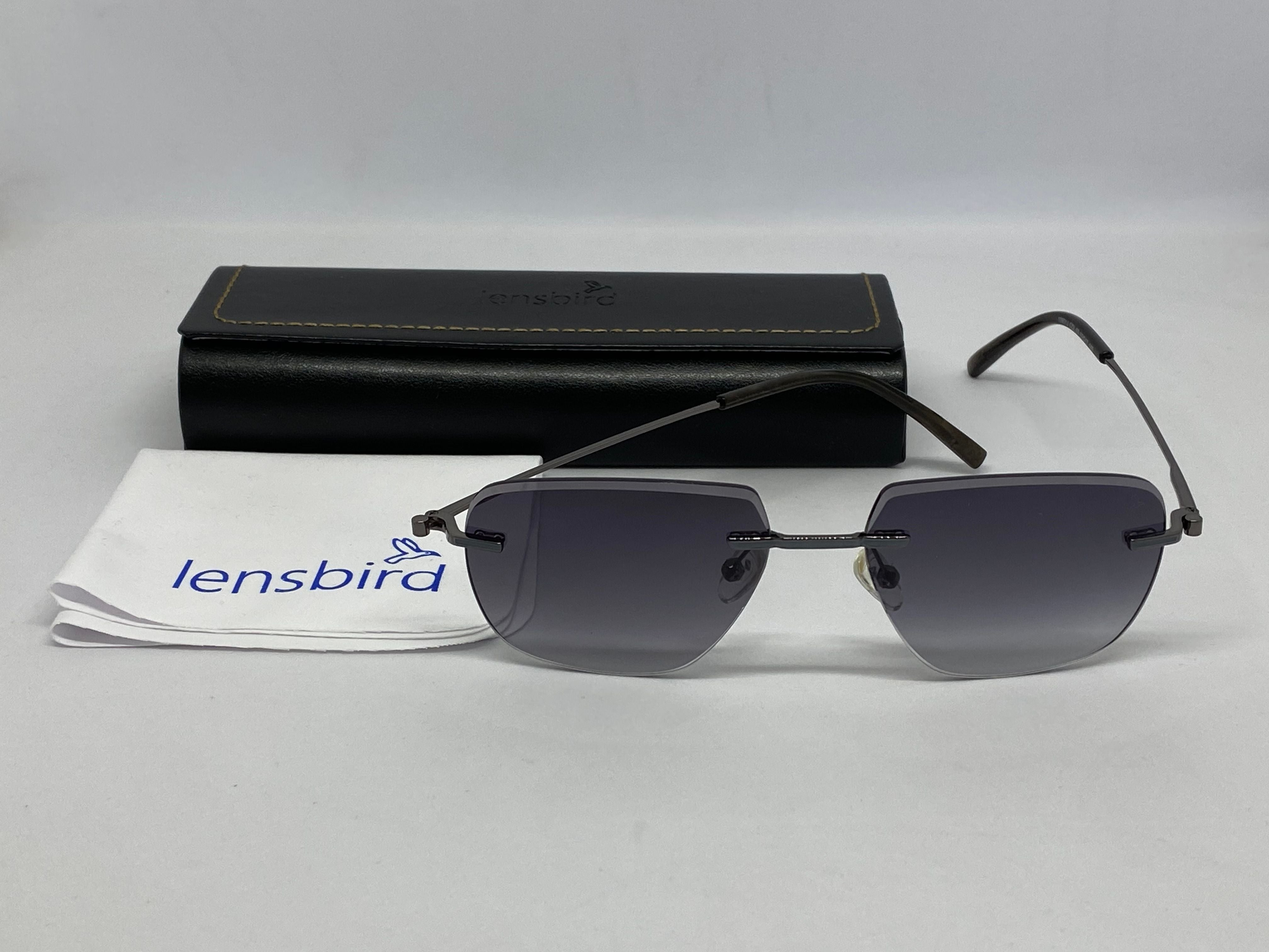Lensbird Frameless Unisex Sunglass, 10801C3
