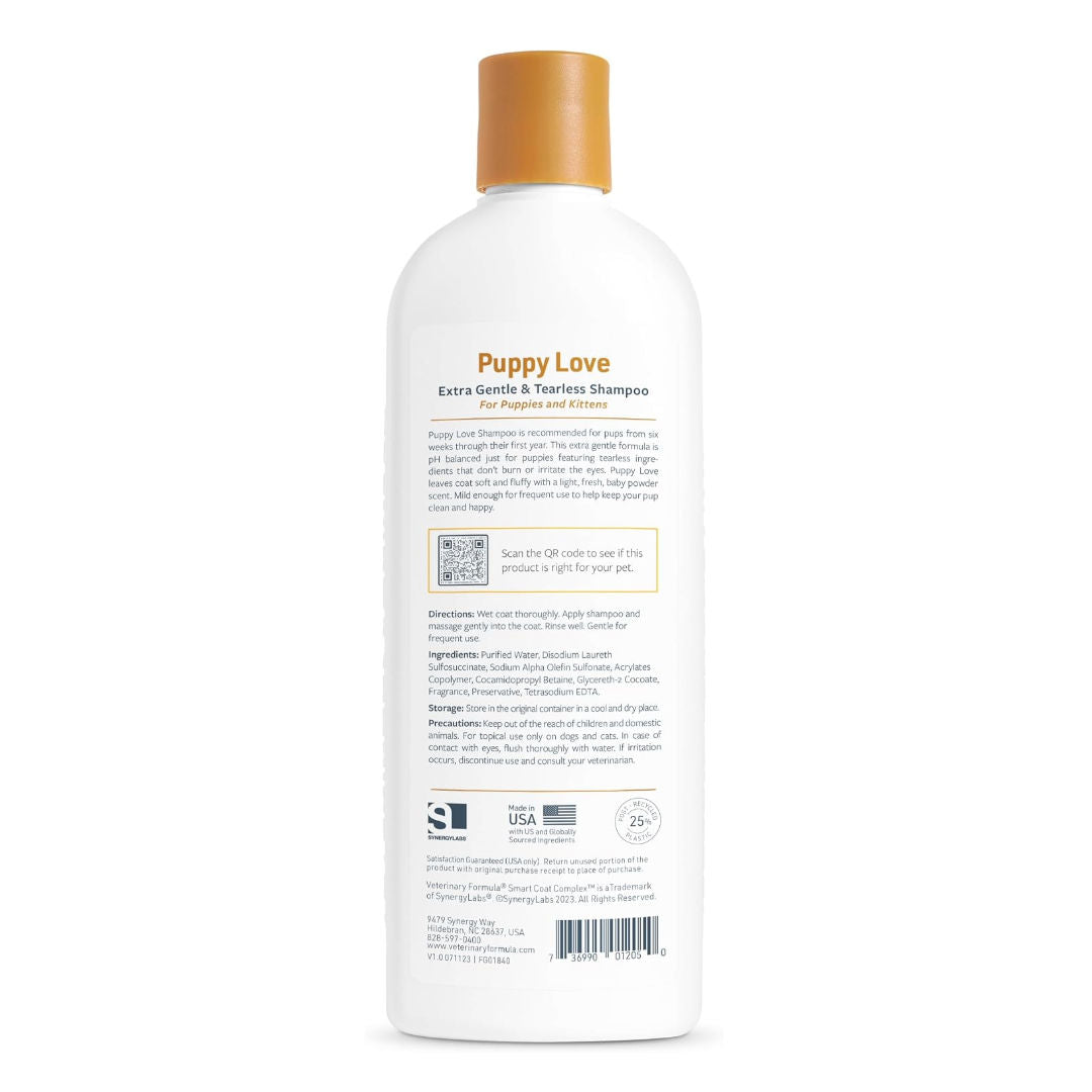 Synergy Labs Veterinary Formula Solutions Puppy Love Extra Gentle & Tearless Shampoo, 503ml