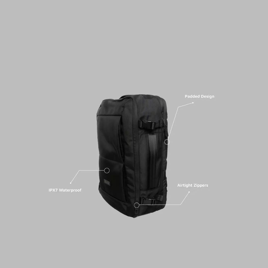 Levelo Aeropact Vacuum Travel Backpack
