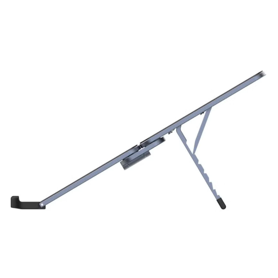 Blupebble FlexiStand Foldable Aluminium Alloy Laptop & Tablet Stand for 11-15-Inch, Gray