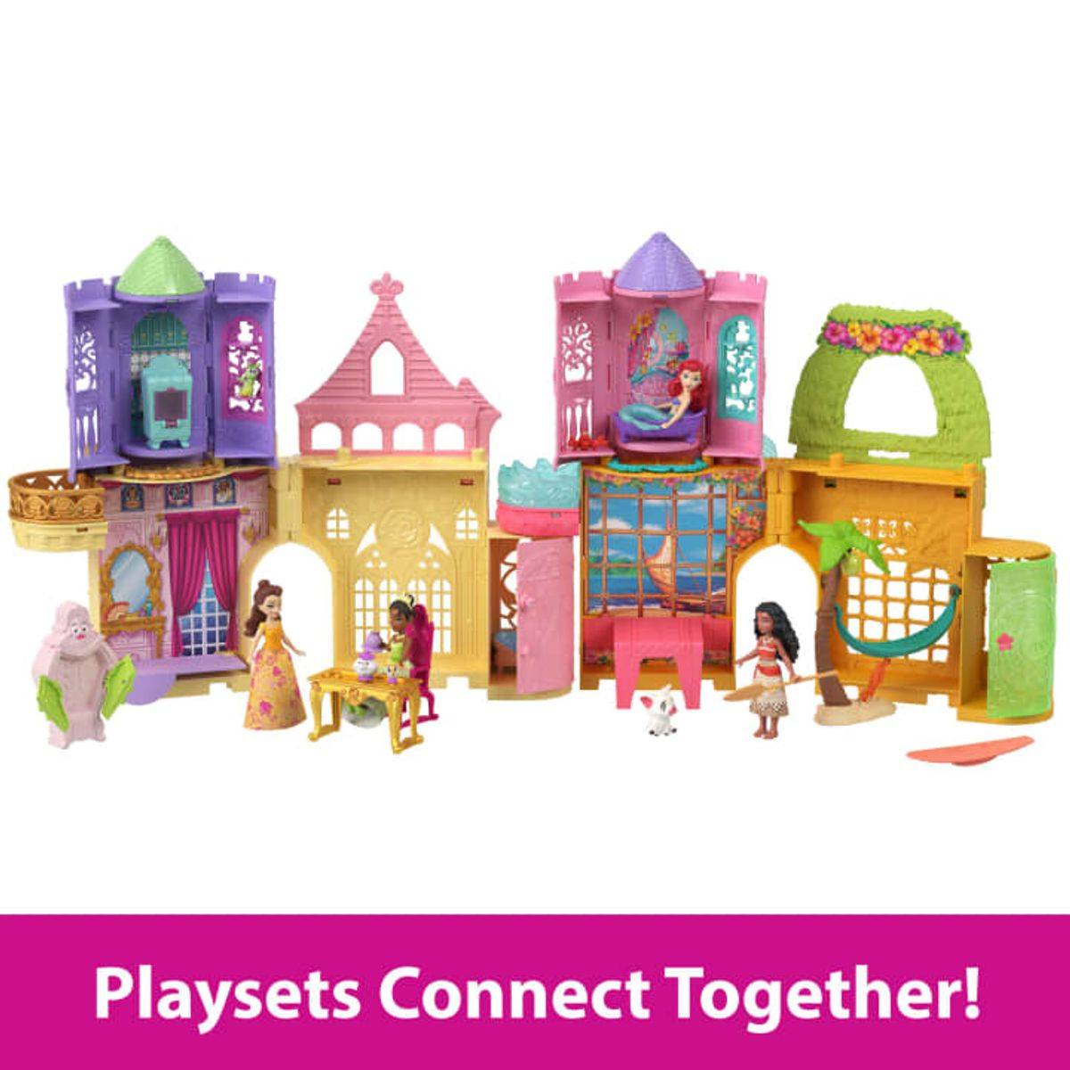 Disney Princess Beauty and the Beast Belle Storytime Stackers Castle Playset